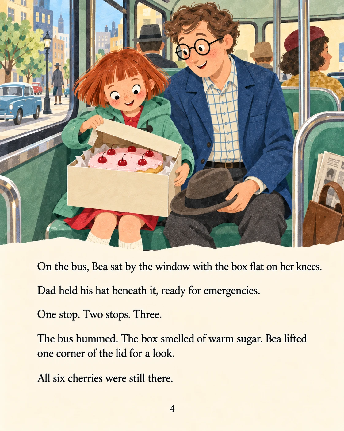 An illustrated scene from Mind the Cake!