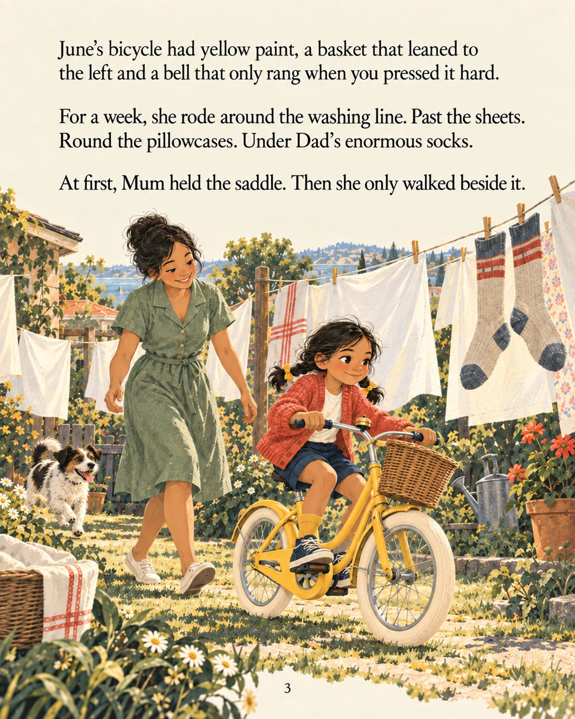 An illustrated scene from Ting!